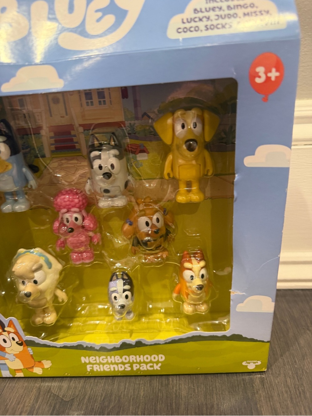 NWT Bluey Neighborhood Friends Pack - Action Pretend Character Figurine Set - Picture 4 of 7